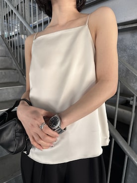 「FOSSIL（フォッシル）のアイテム」を使った、sonさん（レディース・161cm）の春コーディネート