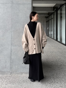 「アイテム（ワンピース）」を使った、sonさん（レディース・159cm）の秋コーディネート