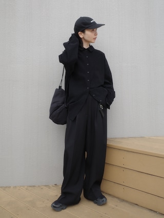 「select MOCA by son(セレクトモカバイソン)のコーデュロイオーバーシャツ【by SON】(シャツ/ブラウス)」を使った、sonさん(レディース・161cm)の秋コーディネート