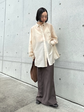「スカート」｜sonさん（レディース・161cm）の春コーディネート