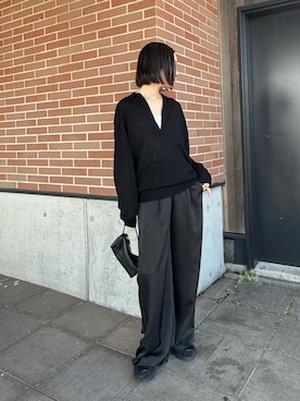 「アイテム（トップス）」を使った、sonさん（レディース・161cm）の春コーディネート