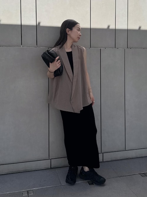 セール】【サイズ展開あり】2WAYアメリカンスリーブロングニット