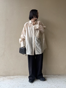「TODAYFUL（トゥデイフル）のアイテム（パンツ）」を使った、sonさん（レディース・161cm）の春コーディネート
