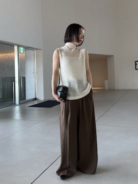 「select MOCA by son（セレクトモカバイソン）のアイテム」を使った、sonさん（レディース・161cm）の冬コーディネート