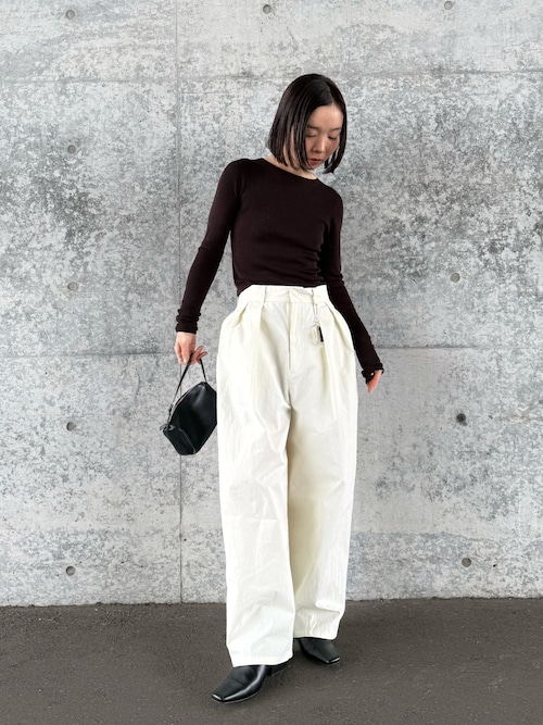 Squaretoe Leather Sabot（スリッポン）｜TODAYFUL（トゥデイフル）の