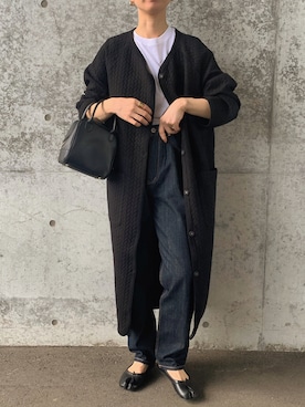 「SENSE OF PLACE by URBAN RESEARCH（センスオブプレイスバイアーバンリサーチ）のアイテム（その他アウター）」を使った、sonさん（レディース・159cm）の秋コーディネート