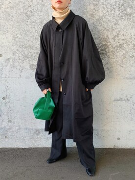 「WC（ダブル シー）のアイテム（バッグ）」を使った、sonさん（レディース・159cm）の冬コーディネート