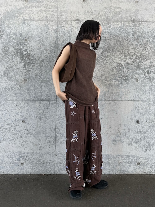Embroidery Patchwork Trousers（その他パンツ）｜TODAYFUL（トゥデイ