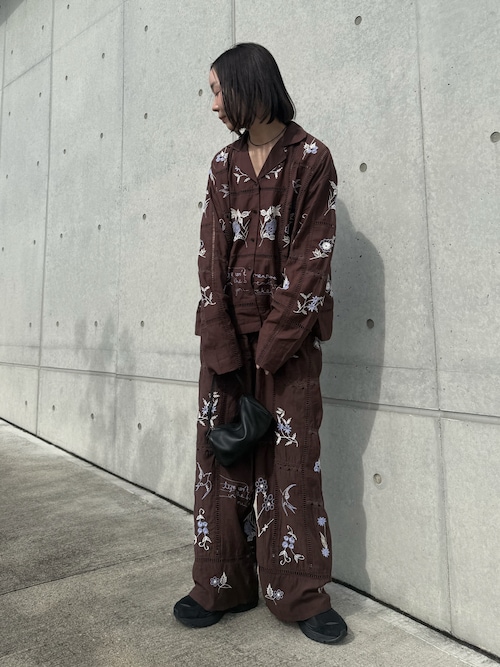 Embroidery Patchwork Trousers（その他パンツ）｜TODAYFUL（トゥデイ