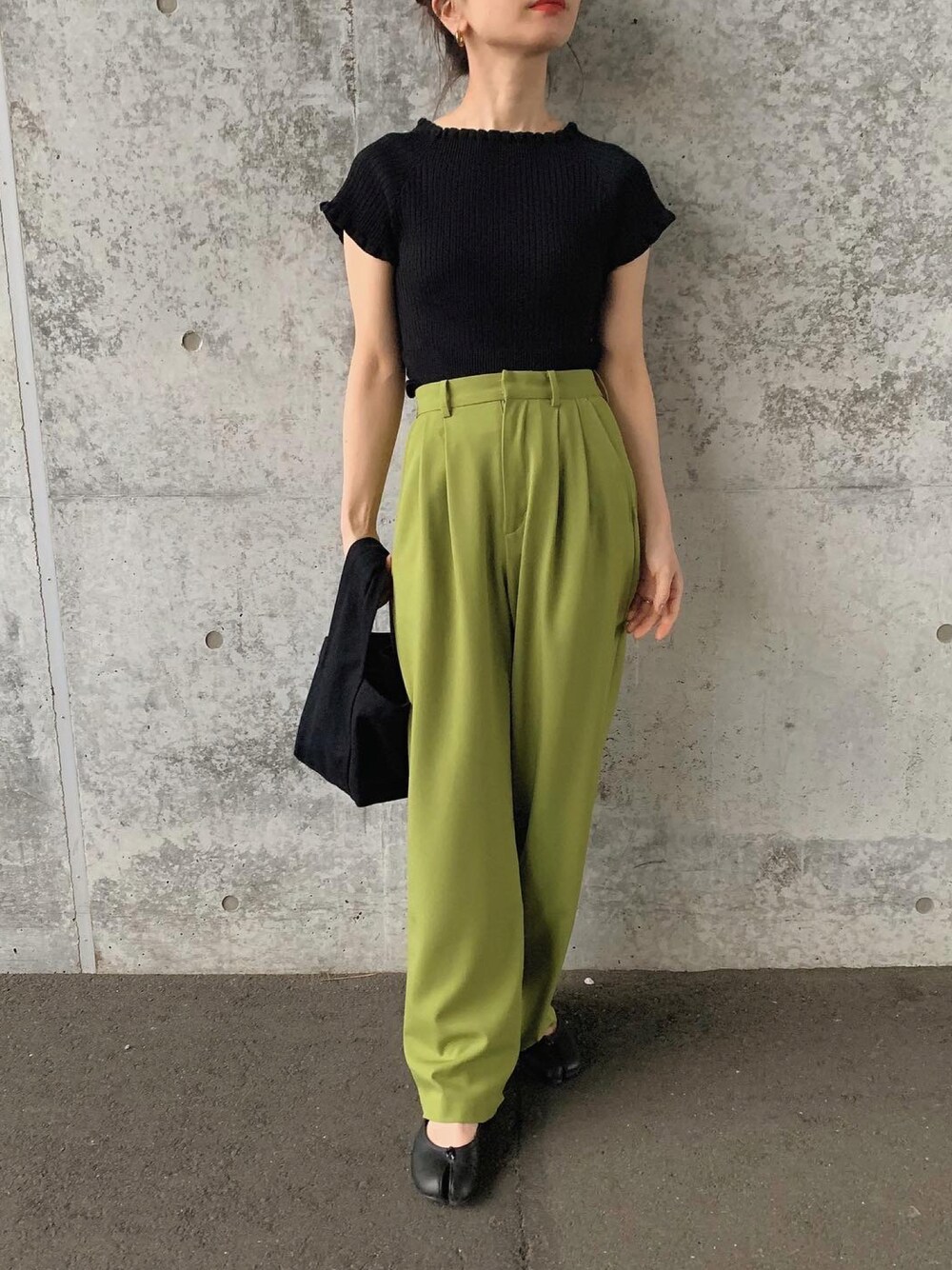 CLANE(クラネ)】ベーシックタックパンツ/BASIC TUCK PT/10110-7102を使った人気ファッションコーディネート - WEAR CLANE ベーシックタックパンツ　タグ付き新品　文章お読み下さい