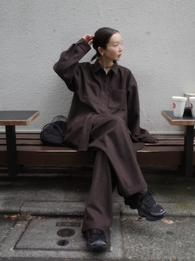 「アイテム（アクセサリー）」を使った、sonさん（レディース・161cm）の秋コーディネート