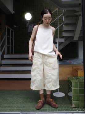 「TODAYFUL（トゥデイフル）のアイテム」を使った、sonさん（レディース・161cm）の夏コーディネート