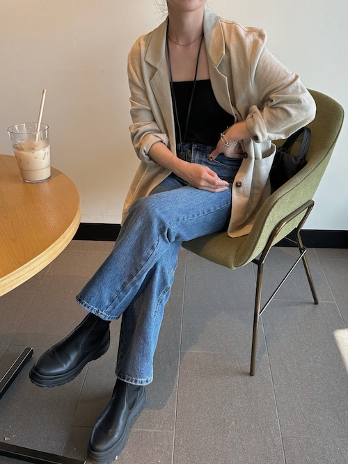 試着のみ　マサコ25ssMasaco Teranishi リネンジャケット 試着のみ マサコ25ssMasaco Teranishi リネンジャケット - メルカリ