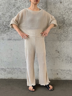 「prose verse（プロズヴェール）のアイテム」を使った、sonさん（レディース・159cm）の夏コーディネート
