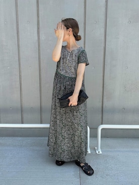 「URBAN RESEARCH Sonny Label（アーバンリサーチサニーレーベル）のアイテム（ワンピース/ドレス）」を使った、sonさん（レディース・159cm）の夏コーディネート