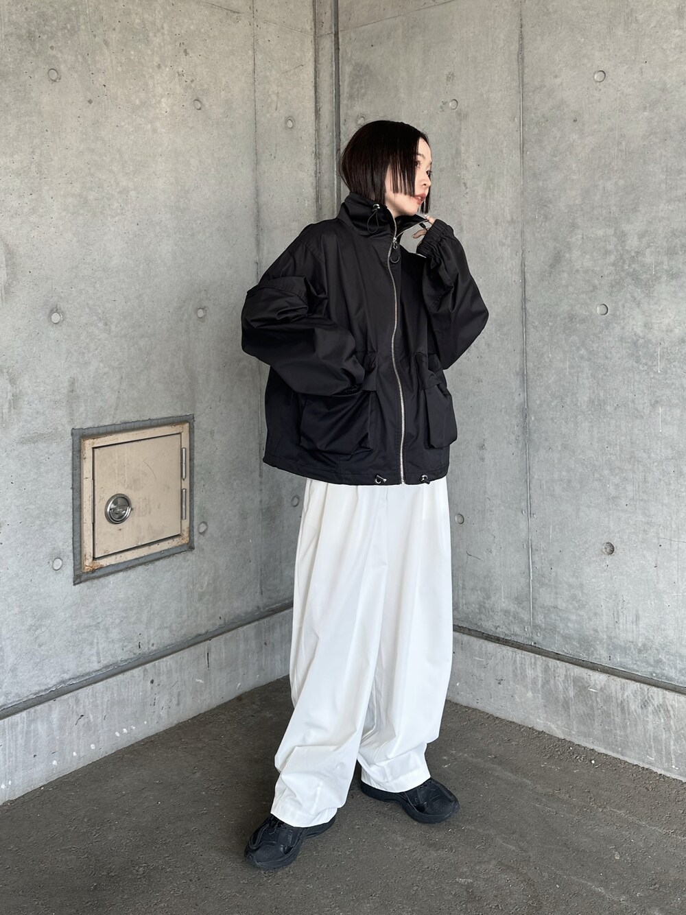 TODAYFUL/トゥデイフル】Standcollar Zip Blouson/スタンドカラー