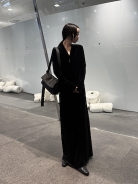 「アイテム（ショルダーバッグ）」を使った、sonさん（レディース・159cm）の秋コーディネート