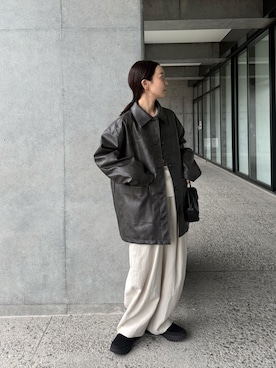 「アイテム（その他シューズ）」を使った、sonさん（レディース・159cm）の秋コーディネート