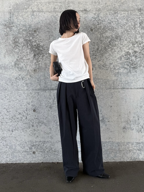 Squaretoe Leather Sabot（スリッポン）｜TODAYFUL（トゥデイフル）の