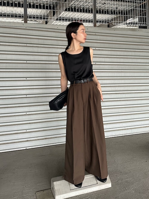 moca出品 Et】2WAYサテンタンクトップ（タンクトップ）｜select MOCA Et