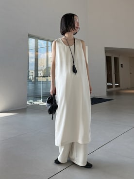 「select MOCA by son（セレクトモカバイソン）のアイテム」を使った、sonさん（レディース・161cm）の夏コーディネート
