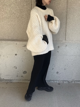 「select MOCA by son（セレクトモカバイソン）のアイテム」を使った、sonさん（レディース・159cm）の冬コーディネート