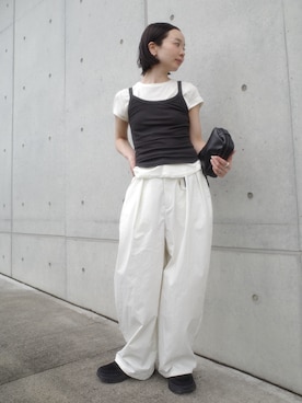 「アイテム（財布/小物）」を使った、sonさん（レディース・161cm）の夏コーディネート
