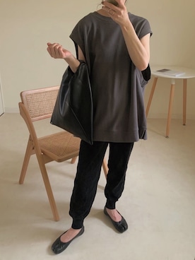 「NOMINE（ノミネ）のアイテム」を使った、sonさん（レディース・159cm）の夏コーディネート
