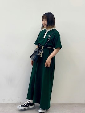 「kutir（クティール）のアイテム（ワンピース/ドレス）」を使った、kutir_officialさん（レディース・148cm）の夏コーディネート