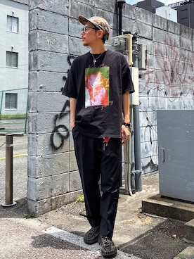 「KEEN（キーン）のアイテム」を使った、 K-taさん（メンズ・170cm）の夏コーディネート