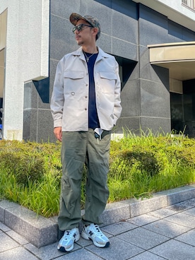 「BROKEN BASE（ブロークンベース）のアイテム（トップス）」を使った、 K-taさん（メンズ・170cm）の秋コーディネート