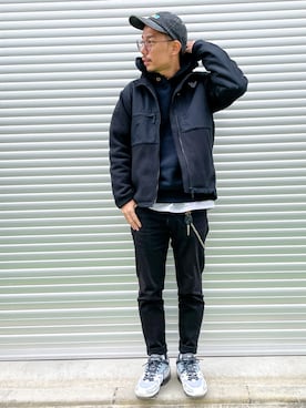 「アイテム（ブルゾン）」を使った、 K-taさん（メンズ・170cm・30代）の冬コーディネート