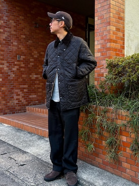 「アイテム（ブルゾン）」を使った、 K-taさん（メンズ・170cm）の冬コーディネート