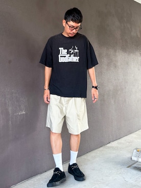 「アイテム（スニーカー）」を使った、 K-taさん（メンズ・170cm・30代）の夏コーディネート