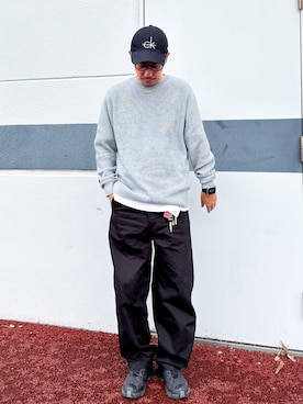 「アイテム（帽子）」を使った、 K-taさん（メンズ・170cm・40代）の秋コーディネート