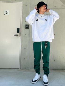 「MOUSSY（マウジー）のアイテム（帽子）」を使った、 K-taさん（メンズ・170cm）の秋コーディネート