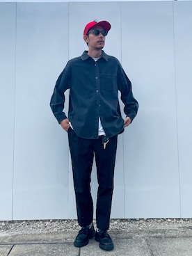 「BRIXTON（ブリクストン）のアイテム」を使った、 K-taさん（メンズ・170cm）の秋コーディネート