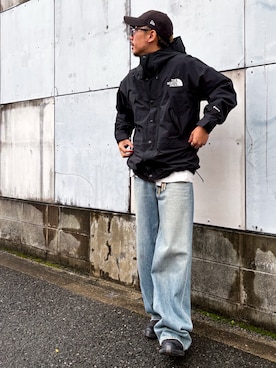 「アイテム（マウンテンパーカー）」を使った、 K-taさん（メンズ・170cm）の秋コーディネート