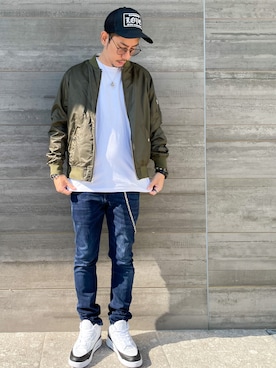 「SCOTCH & SODA（スコッチ アンド ソーダ）のアイテム（パンツ）」を使った、 K-taさん（メンズ・170cm）の秋コーディネート
