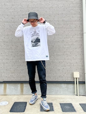 「AFIELD OUT（アフィールドアウト）のアイテム」を使った、 K-taさん（メンズ・170cm）の春コーディネート