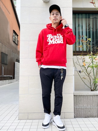 ABLAZE AGAIN GROUNDY 長袖スウェットパーカー 刺繍 バルーン スウェット パーカー プルオーバー 長袖 トップス レディース