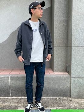 「DENHAM」｜ K-taさん（メンズ・170cm）の春コーディネート