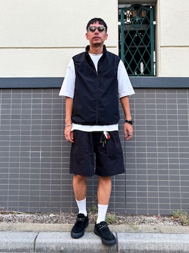 「アイテム（スニーカー）」を使った、 K-taさん（メンズ・170cm・40代）の秋コーディネート