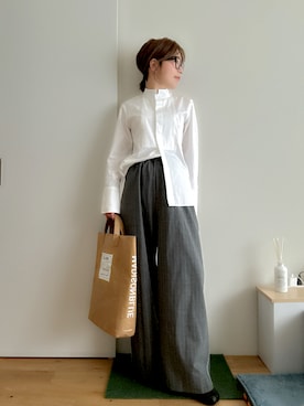 「アイテム（ファッション雑貨）」を使った、Mitsiさん（レディース・153cm）の秋コーディネート