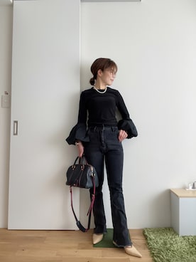 Mitsiさん（レディース・153cm）の春コーディネート