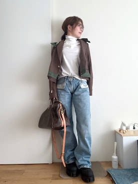 Mitsiさん（レディース・153cm）の冬コーディネート