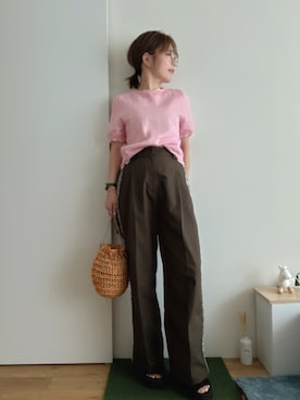 「NIKE（ナイキ）のアイテム」を使った、Mitsiさん（レディース・153cm）の夏コーディネート