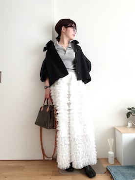 「CELINE（セリーヌ）のアイテム」を使った、Mitsiさん（レディース・153cm）の夏コーディネート