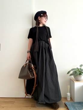 「ワントーンコーデ」｜Mitsiさん（レディース・153cm）の秋コーディネート