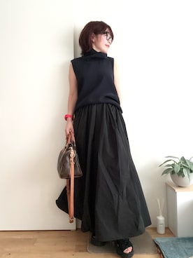 「yae（ヤエ）のアイテム」を使った、Mitsiさん（レディース・153cm）の夏コーディネート